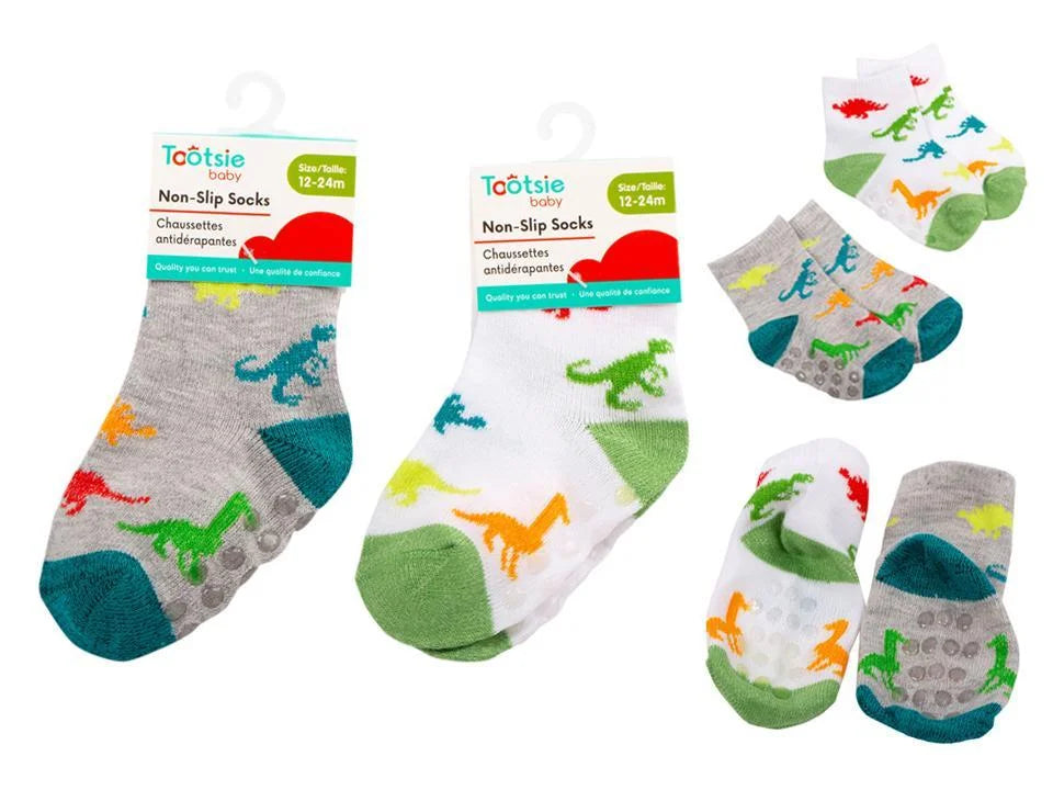 Dino Kids Grippi Socks