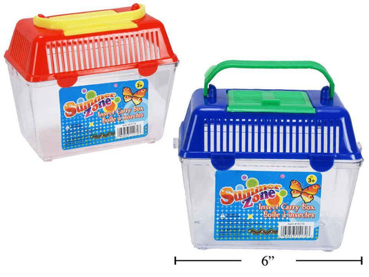 Summer Zone Insect Carry Box with Handle, 2asst