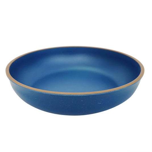 Luciano 8.5" Bamboo Fiber Dinner Bowl, Blue, upc