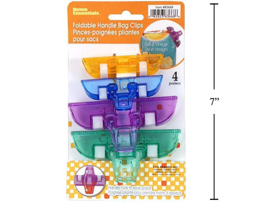 H.E.  Multi Pack Practical Clips, 4-pc., 4 col.,  t.o.c.