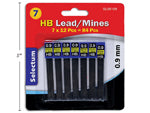 0.9MM LEAD REFILLS 7 PK X12 LEADS EACH B/C