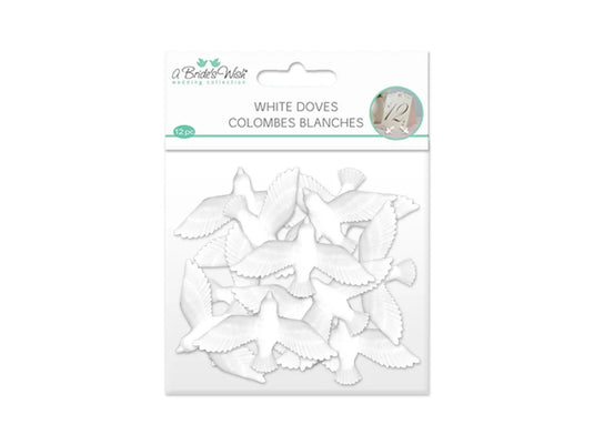 A Brides Wish: 2" White Doves