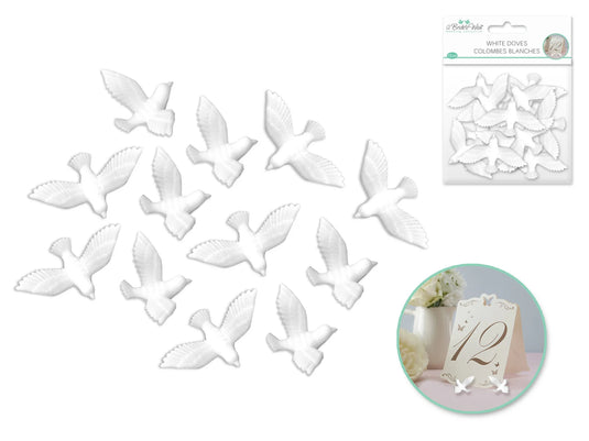 A Brides Wish: 2" White Doves