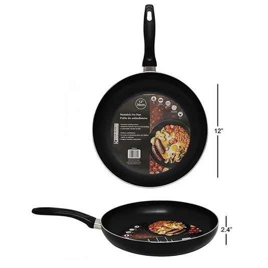 NON STICK INDUCTION BOTTOM FRY PAN 12IN