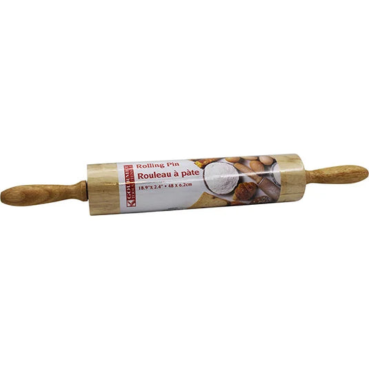 WOODEN ROLLING PIN 2INx17IN