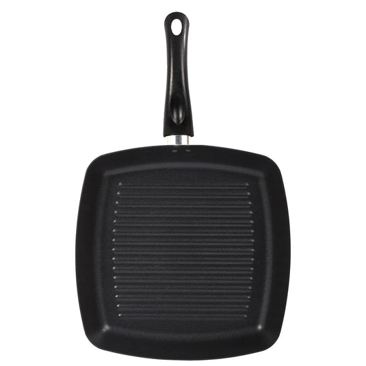 Luciano 28cm Non-Stick Skillet Pan w/ Grill Base, wrap card