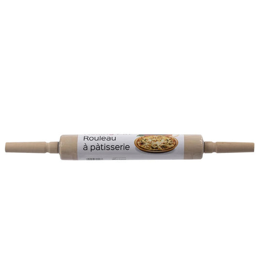 Luciano Wooden Rolling Pin, printed insert