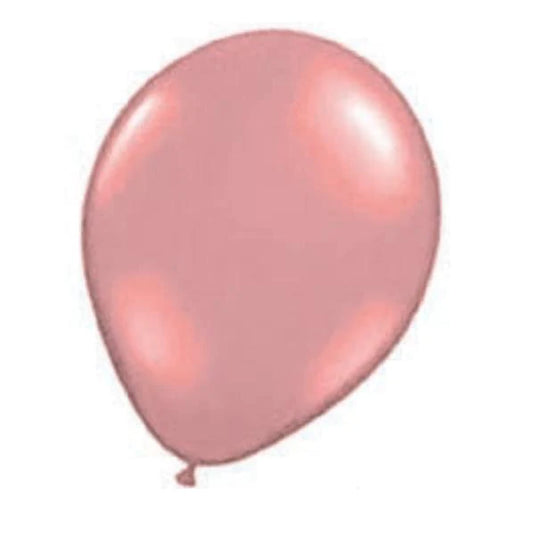 BALLOON LATEX COLOR 12in 10pcs Metallic Rose Gold