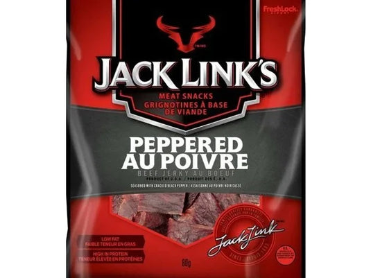 Jack Link's Beef Jerky - Peppered 80g