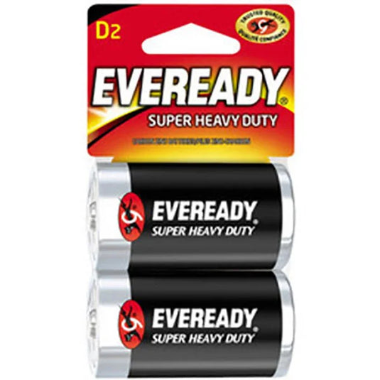 EVEREADY Battery 2Pk Size D