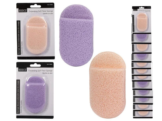 Bodico, 1pc Soft Bath Sponge, b/c, 12/clip strip