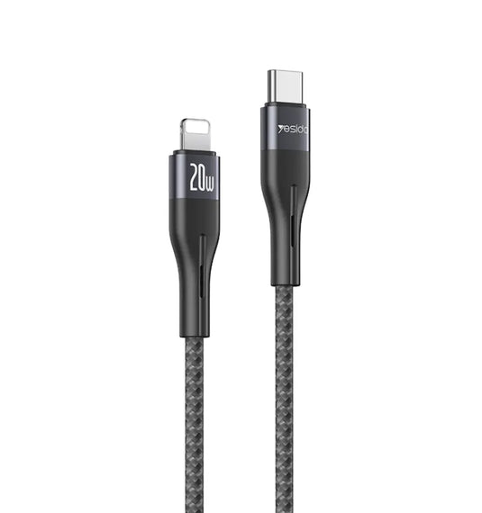 1.2Meter 20W Braided Cable Type-C To IP Fast Charge Data Cable