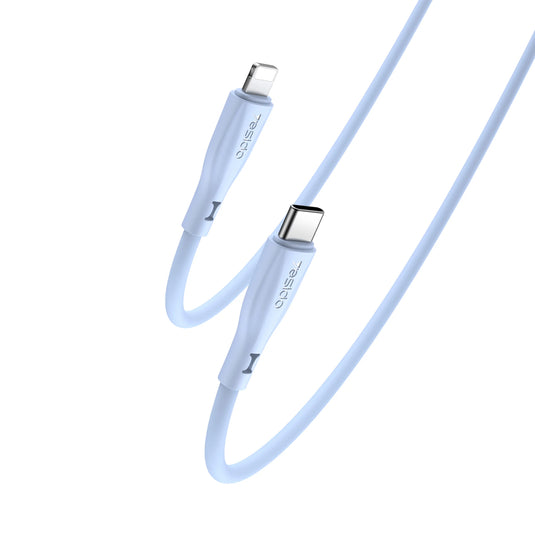 20W fast charging Liquid silicone data cable for iPhone