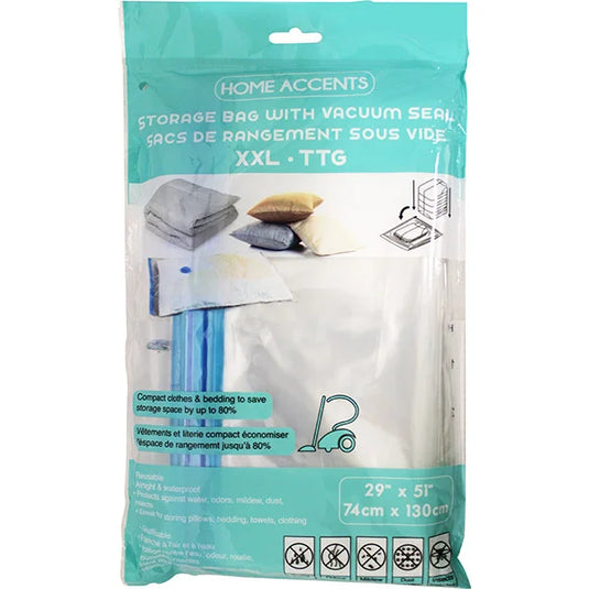 Storage Bag w/ Vacuum Seal 29IN x 51IN