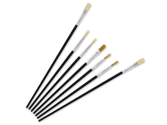 Artist Brush Set: Mixed Media Acrylic Handle