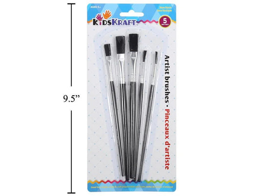 KD.Kr. 5-pc Artist Brush Set, b/c