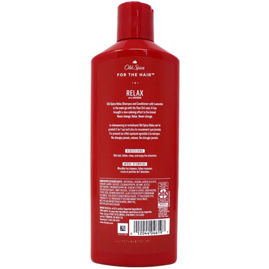 OLD SPICE SHAMP/COND 2IN1 400ML RELAX