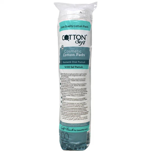 COTTON SOFT COSMETIC PADS 100CT