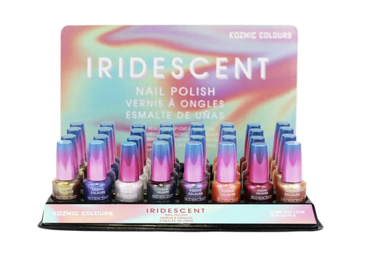 IRIDESCENT NAIL POLISH TRAY