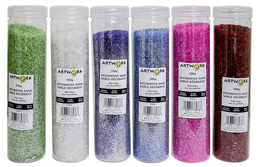 Decorative Sand with Glitter