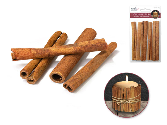 Craft Decor: 30g Cinnamon Sticks 4in