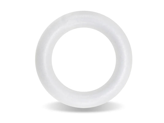 Polyfoam Wreath: 11.75"x1.89" Round Extruded