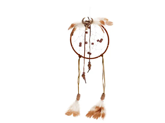 Craft Medley Kit: DIY 4.6" Dream Catcher Kit C) Natural