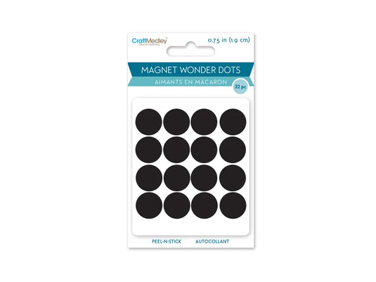 Magnet Wonder Dots: 3/4" Peel-n-Stick