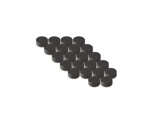 Magnetic Buttons: 8mm 22pcs/pk On Mirror