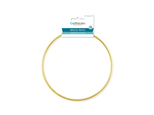 Brass Rings: 12" Round