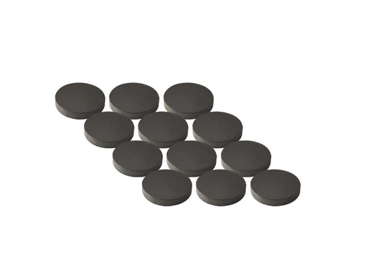 Magnetic Buttons: 18mm 12pcs/pk On Mirror