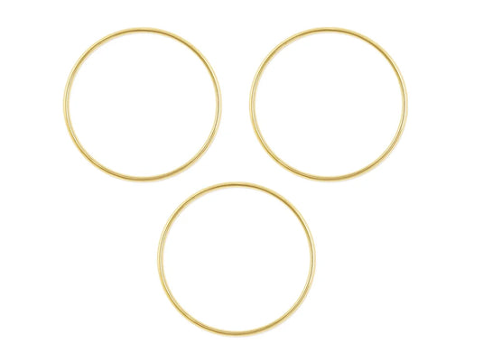 Brass Rings: 2.5" Round