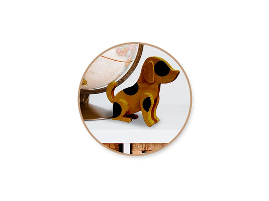 Wood Craft: 6" x 1/2" DIY Standing Animals J) Dog