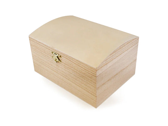 Wood Craft: Treasure Box Set w/Clasp 3/Set