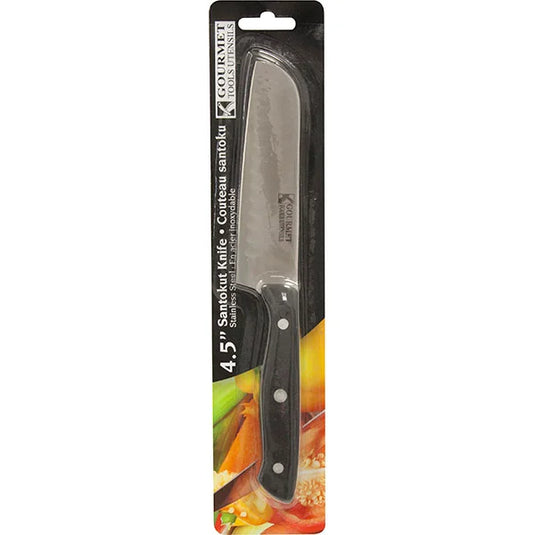 STAINLESS STEEL SANTOKU KNIFE 4.5IN