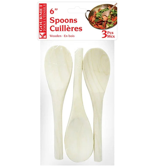 WOODEN SPOON 3PK