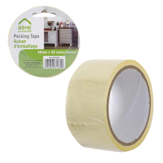 H.E., 48mmx40m Packing Tape, Clear,shrink wrap+ins