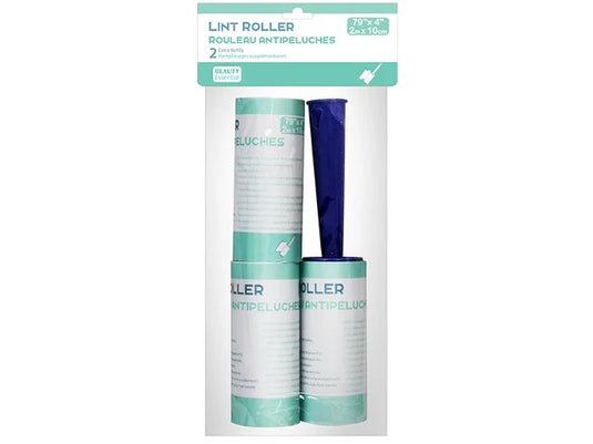 Lint Roller with 2 Extra Refills