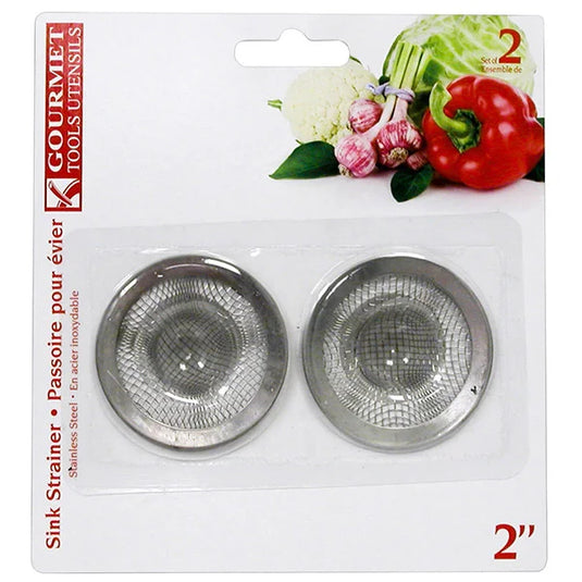 Stainless Steel Mesh Sink Strainer 2Pcs