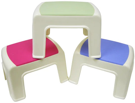 Stool Kitchen Assorted Colours 12x8x8IN