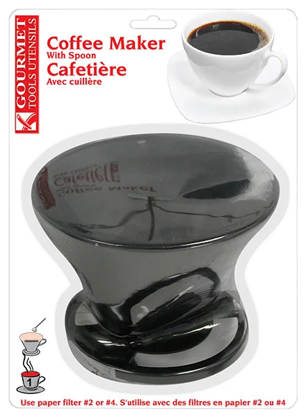 Coffee Maker with Spoon