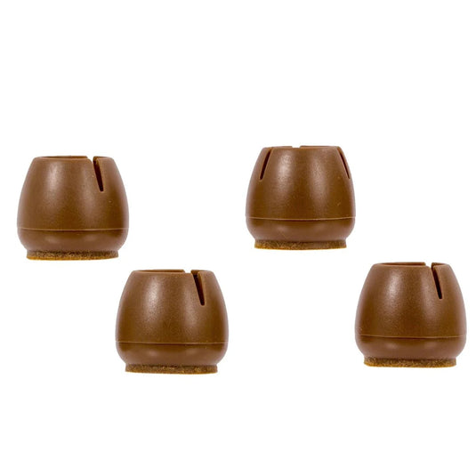 H.E. 4-PC Round Chair Leg Caps B/C, Medium, 20-30mm(HZ)