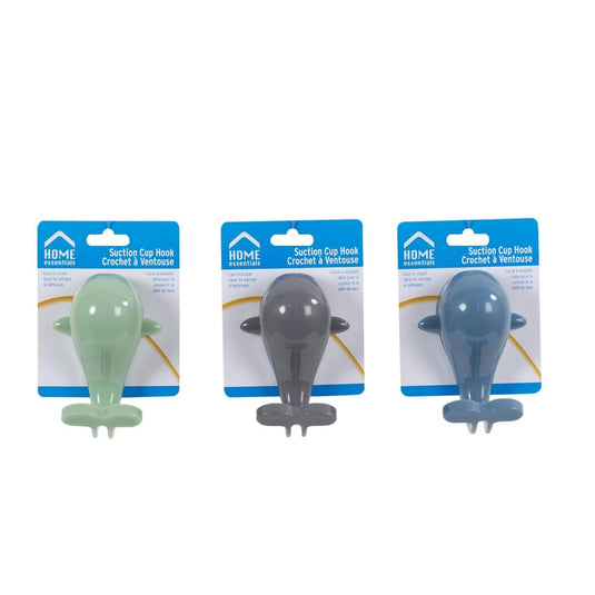 H.E. Whale Suction Cup Hook