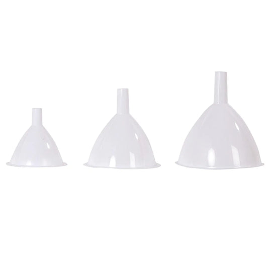 l. Gourmet set/3 Plastic Funnels t.o.c