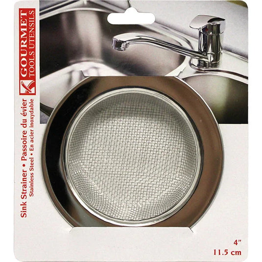 Sink Strainer Mesh Stainless Steel 4 inch