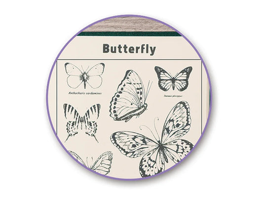 Clear Stamps: 4.3"x6.3" Reusable 01) Butterfly Medley