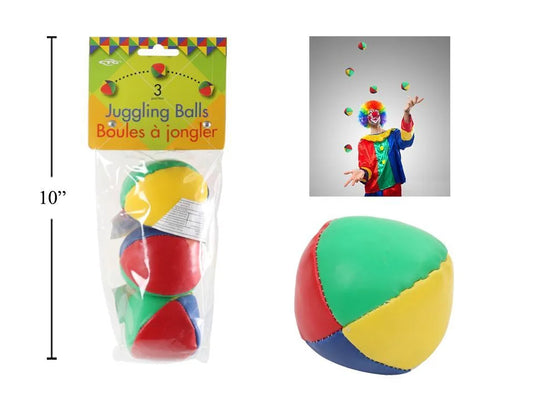 3-pc 2.25" Juggling Ball, pbh vinyl bag