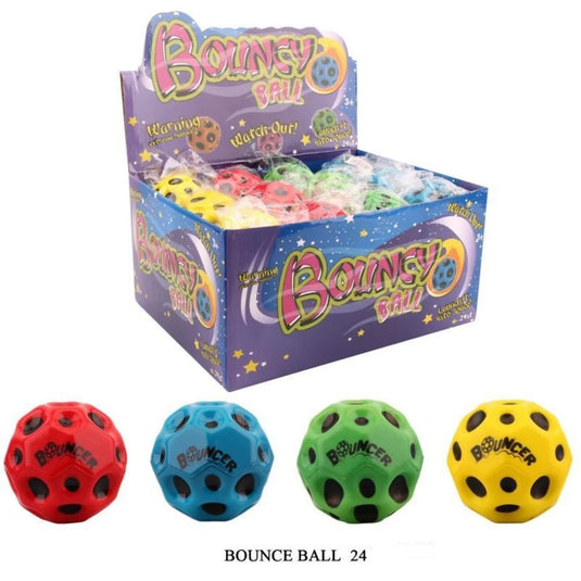 Extreme Bounce Ball - PDQ Display - Assorted Colors