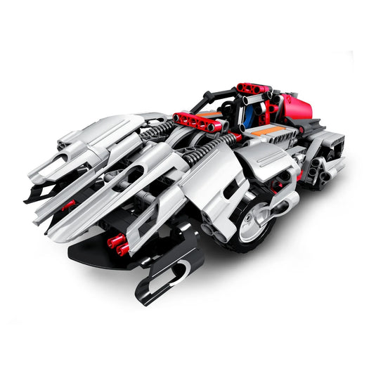 2 IN 1 Constructechs Space Racer- Kids Lego Blocks