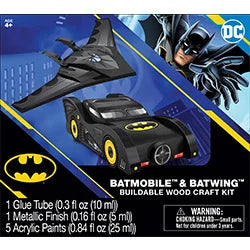 BATMAN 2 PACK WOOD PAINT SET